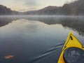 Kayak on the lake