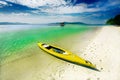 Kayak in paradise Royalty Free Stock Photo