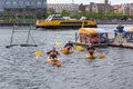 Kayak polo in Copenhagen Harbor