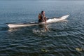 Kayak sculling technique end 4