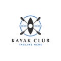 Kayak sport logo design