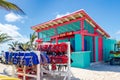 Kayak Tour Stand at Royal Caribbean`s CocoCay Private Island