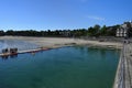 Kayak training in the seawater swimming pool of the PrieurÃÂ© de Dinard