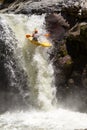 Kayak Waterfall Jump