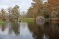 Kayaker on Fisheating Creek, Florida.