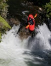 Kayaker on the Kaituna River