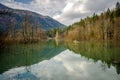 Kayaker on river Royalty Free Stock Photo