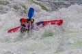 Kayaker In Rough Water #1