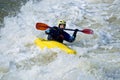 Kayaker training