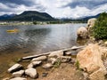 Kayakers on Lake Estes