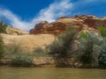 Ancient Mokee Steps near Bluff, Utah Royalty Free Stock Photo