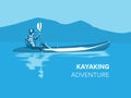 Kayaking Adventure Happy summer