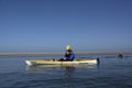 Kayaking around Pelican Point