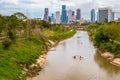 Kayaking on Buffalo Bayou