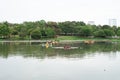 Kayaking or canoeing activity at the Lake in Malaysia