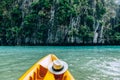 Kayaking in El Nido, Palawan, Philippines Royalty Free Stock Photo