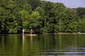 Kayaking Holston River at Warrior State Park, Tennessee, USA