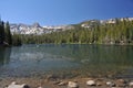 Kayaking at Mammoth Lakes. Royalty Free Stock Photo