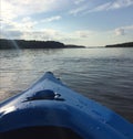 Kayaking on the Mississippi River