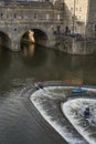 Kayaking on the River Avon in Bath, United Kingdom