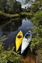 Kayaking in the wilderness