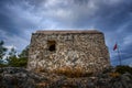 Kayakoy chapel in historcial Lycian village of Kayakoy, Fethiye, Mugla, Turkey. Ghost Town KayakÃÂ¶y, anciently known as Lebessos
