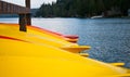 Kayaks Royalty Free Stock Photo