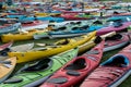 Kayaks Galore Royalty Free Stock Photo