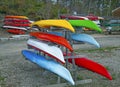 Kayaks for sale Royalty Free Stock Photo