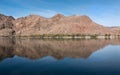 Kayaks at Willow Beach in Arizona Royalty Free Stock Photo