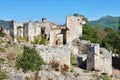 KayakÃÂ¶y, anciently known as Lebessos and Lebessus in Lycia Turkey Royalty Free Stock Photo