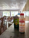 Kayam Churna Bottle in Classroom Setting Royalty Free Stock Photo