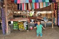 Kayan Lahwi long neck village sales booth