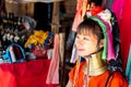 Kayan woman in Padaung Tribe Village of Long Neck People