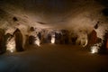 Kaymakli underground cave city in Turkey