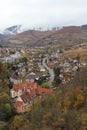 Kaysersberg Aerial View, Alsace, France Royalty Free Stock Photo