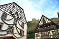 Kaysersberg in Alsace, one of the most beautiful villages of France. Royalty Free Stock Photo