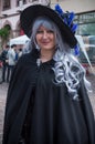 KAYSERSBERG - France - 29 April 2017 - woman with witch costume