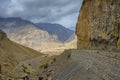 Kaza Langza road, Spiti, Himachal Pradesh Royalty Free Stock Photo