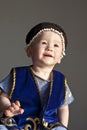 Kazakh boy Royalty Free Stock Photo