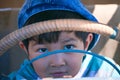 Kazakh boy Royalty Free Stock Photo