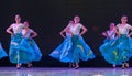 Kazakh girl-Chinese folk dance