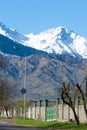 Kazakhstan, Al Farabi Street, Tien Shan Mountains,