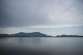 Kazakhstan, Borovoye (Kokshetau). Lake Auliekol after the rain.