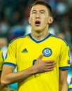 Kazakhstan national football team defender Aibol Abiken