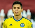 Kazakhstan national football team defender Temirlan Yerlanov