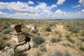 Kazakhstan., Tombs in Shopan Ata