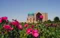 Mausoleum of Khoja Ahmed Yasawi, Turkestan, Kazakhstan Royalty Free Stock Photo