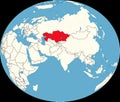 Kazakhstan on the world map, riots and clashes in Kazakhstan