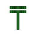 Kazakhstani tenge symbol
